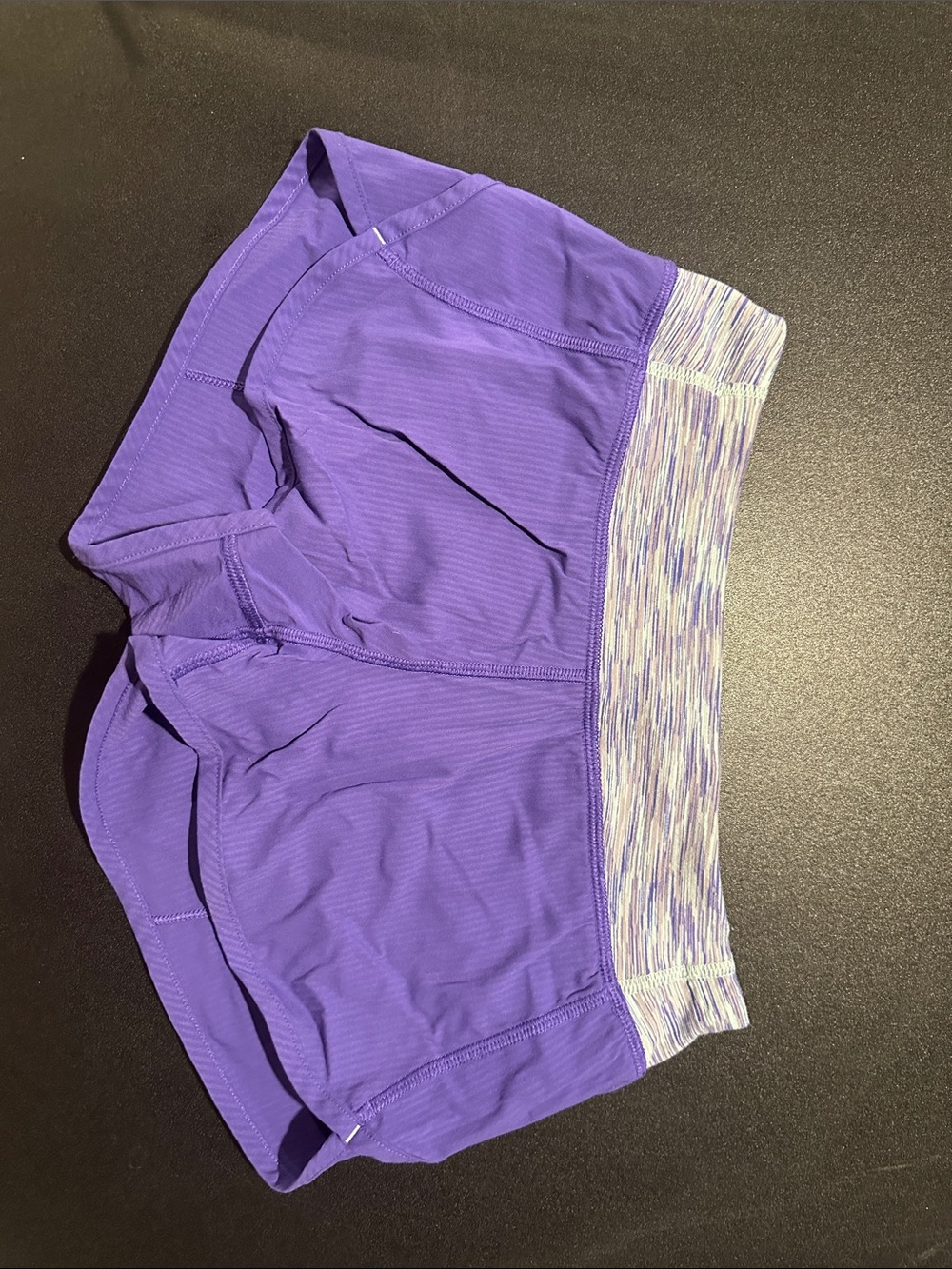 Ivivva Purple Active Shorts with Heathered Waistband